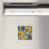 Verrukking in de Heer - Bloemenmagneet Magneet (Insitu (Vaatwasser))