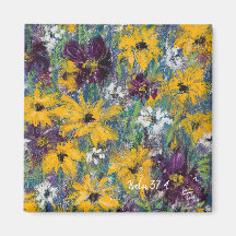 Verrukking in de Heer - Bloemenmagneet