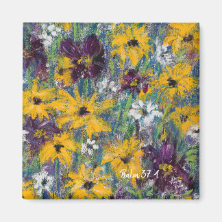 Verrukking in de Heer - Bloemenmagneet Magneet