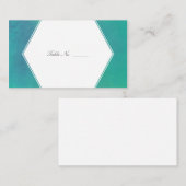 verrukking | Kaarten met escort voor gasttafels Plaatskaartje (Voorkant / Achterkant)