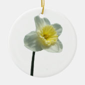 Verrukt Daffodil ~ sierding Keramisch Ornament (Voorkant)