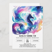 Verrukt Paard Verjaardag Kaart (Voorkant / Achterkant)