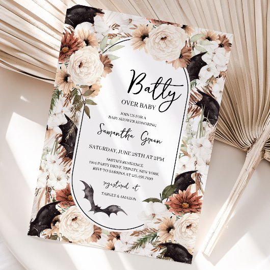 Verrukt van Baby Shower Kaart