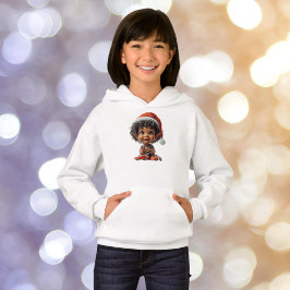 Verrukte Baby Christmas Elf Girl's Hoodie