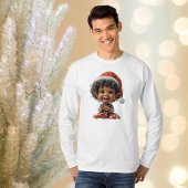 Verrukte Baby Christmas Elf Mannen T-shirt