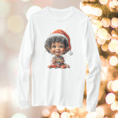 Verrukte Baby Christmas Elf Mannen T-shirt