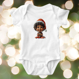 Verrukte Baby Kerst Elf Baby Bodysuit