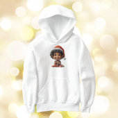 Verrukte Baby kerst Elf Boy's Hoodie