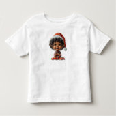 Verrukte Baby Kerst Elf Peuter's T-shirt (Voorkant)