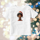 Verrukte Baby Kerst Elf Peuter's T-shirt