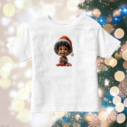 Verrukte Baby Kerst Elf Peuter's T-shirt