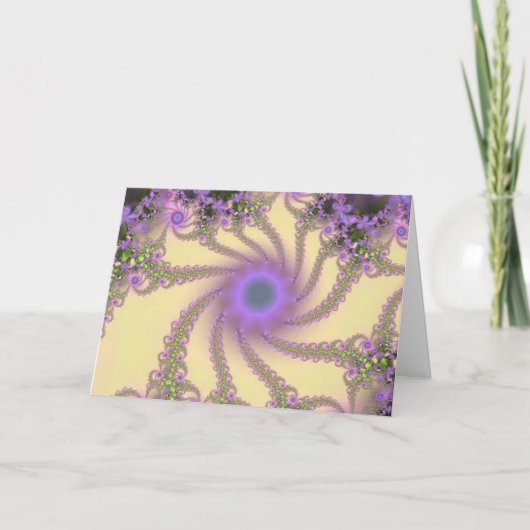 Verrukte Fractal van de Tuin Kaart (Voorkant)