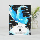 Verrukte kindervlinder verjaardag kaart (Staand voorkant)