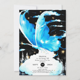 Verrukte kindervlinder verjaardag kaart