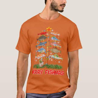Verry Fishmas kerstboomdecor Gevist Lover F T-shirt