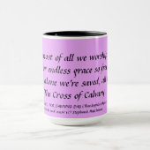 Vers 4 van de Mok van de Thanksgiving (Midden)