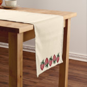 Vers aardbeien Zomerpompenteelt Korte Tafelloper (Voorbeeld)