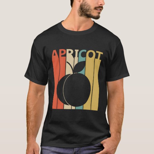 Vers abrikozenfruit t-shirt (Voorkant)