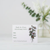 vers als Daisy: Huishoudelijke diensten, schoonmaa Visitekaartje (Staand voorkant)