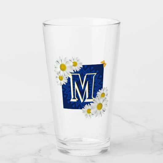 vers als Daisy Monogram Glas (Voorkant)