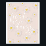 Vers als Daisy Multiple Daisies Peach Poster<br><div class="desc">Vers als Daisy Multiple Daisies Peach</div>