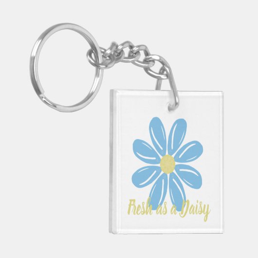Vers als Daisy Sleutelhanger (Voorkant Links)
