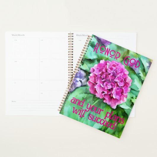 Vers als een Hydrangea Planner (Display)