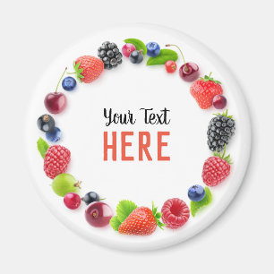 Vers bessenlijst magneet