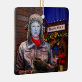 Vers, bevroren keramisch ornament (Rechts)