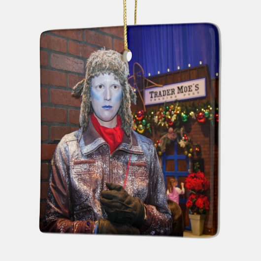 Vers, bevroren keramisch ornament (Links)