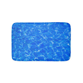 Vers blauw water badmat