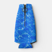 Vers blauw water flesjeskoeler (Achterkant)