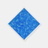 Vers blauw water servetten (Hoek)