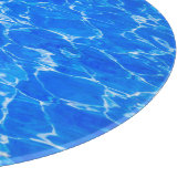 Vers blauw water snijplank (Hoek)