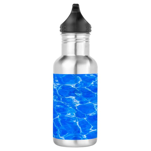 Vers blauw water waterfles  (Rechts)