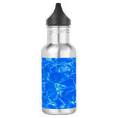 Vers blauw water waterfles  (Links)