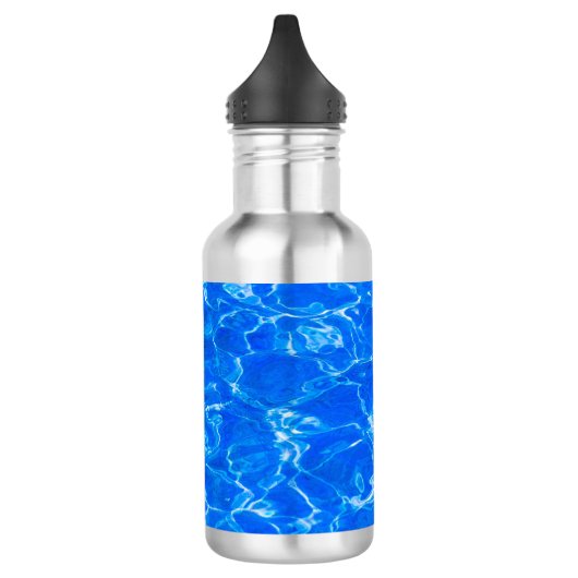 Vers blauw water waterfles  (Links)