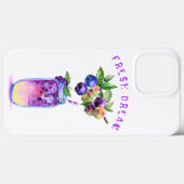 Vers Blueberry Juice Cool Drink iPad Case (Achterkant (horizontaal))