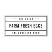 Vers Boerderij, geborduurd Zelfinktende Stempel (Design)