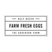 Vers Boerderij, geborduurd Zelfinktende Stempel (Design)