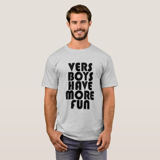 VERS BOYS HEBBEN MEER VORM T-SHIRT (Voorkant volledig)