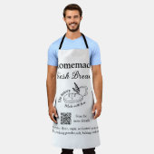 Vers brood bakkerij naam ingrediënten Q of code h Schort (Gedragen)