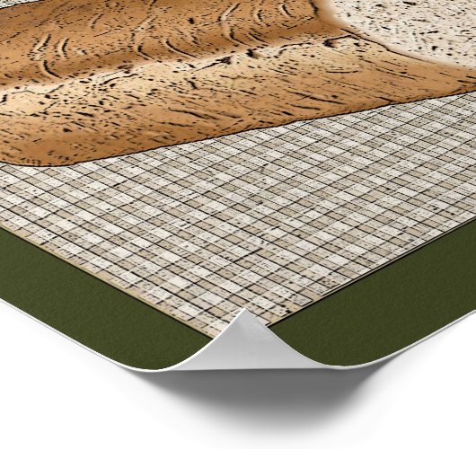 vers brood poster (Hoek)