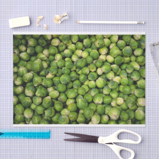 Vers Brussels Sprouts Tissuepapier (Craft)