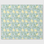 vers citroengeel citrus cadeaupapier (Vlak)