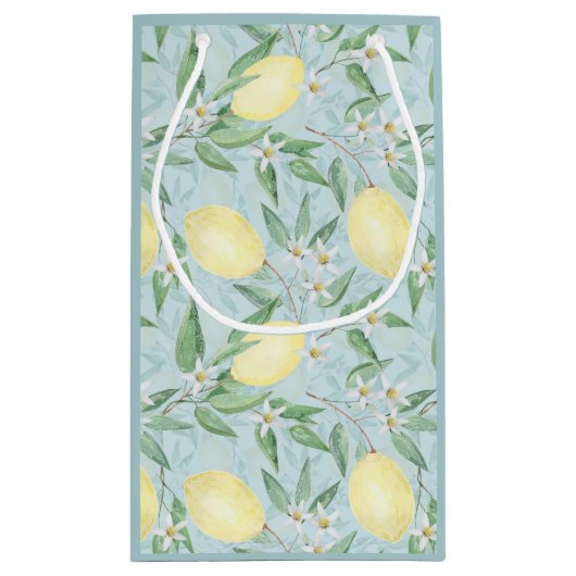 vers citroengeel citrus klein cadeauzakje (Achterkant)