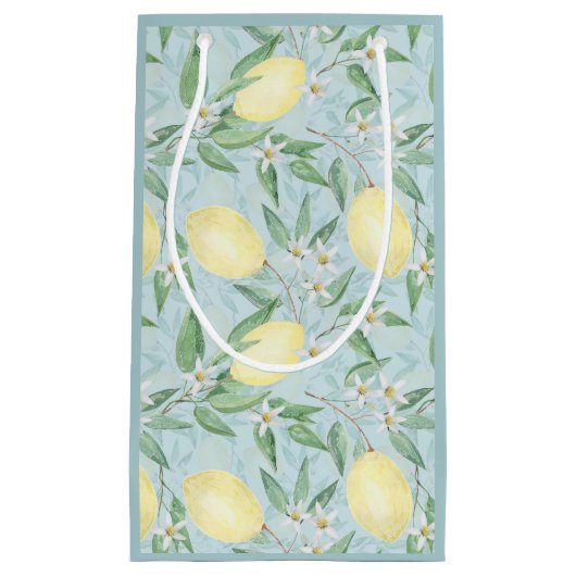 vers citroengeel citrus klein cadeauzakje (Voorkant)