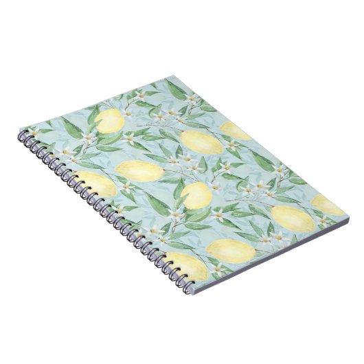 vers citroengeel citrus notitieboek (Rechterzijde)