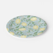 vers citroengeel citrus papieren bordje (Gekanteld)