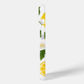 Vers citroenpatroon met bladeren en bloesems Case-Mate iPhone case (Achterkant / Links)
